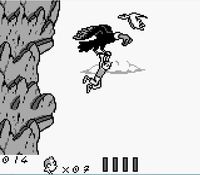 une photo d'Ã©cran de Tintin - Le Temple du Soleil sur Nintendo Game Boy